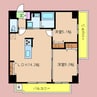 ＣＲＹＳＴＡ荒牧 2LDKの間取り