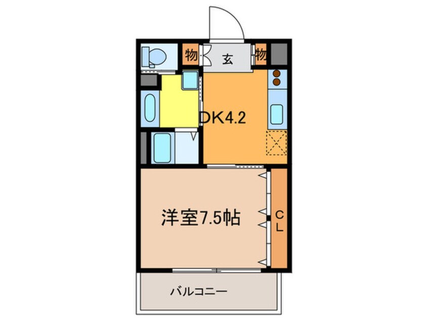 間取図 ハイツパルシェ南館