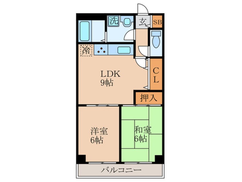 間取図 エル・カーサー
