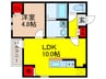 サニ－ヒル 1LDKの間取り