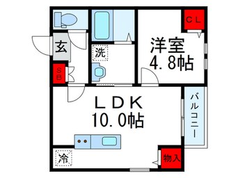 間取図 サニ－ヒル