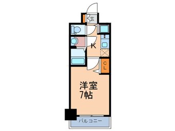 間取図 プレサンス大阪福島シエル(708)