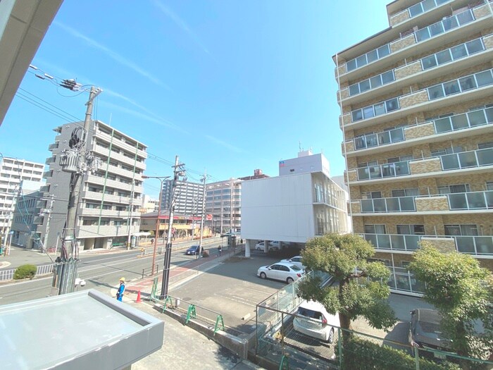 室内からの展望 STANDZ新大阪