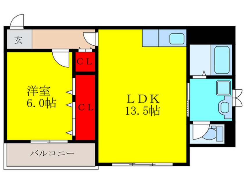 間取図 北邑ビル