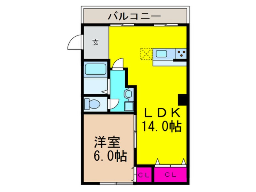 間取図 メゾン高槻