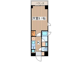 間取図 ＱＣフラット北堀江