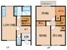 グリ－ンリ－ヴス 3LDKの間取り