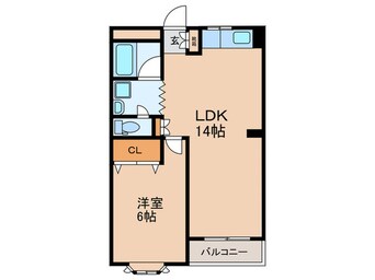 間取図 メゾン山口Ⅱ