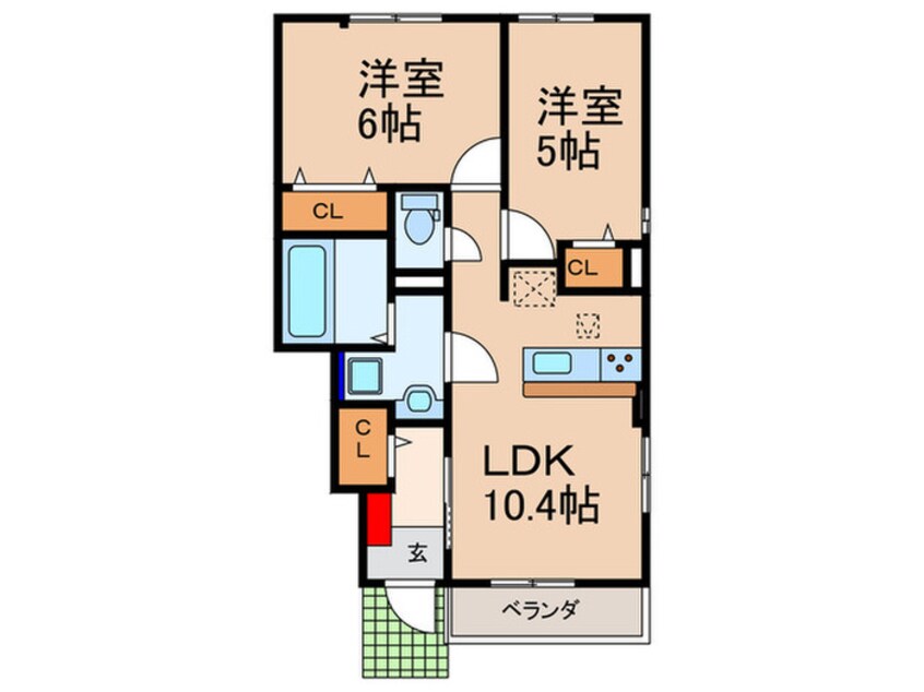 間取図 トゥールビヨン