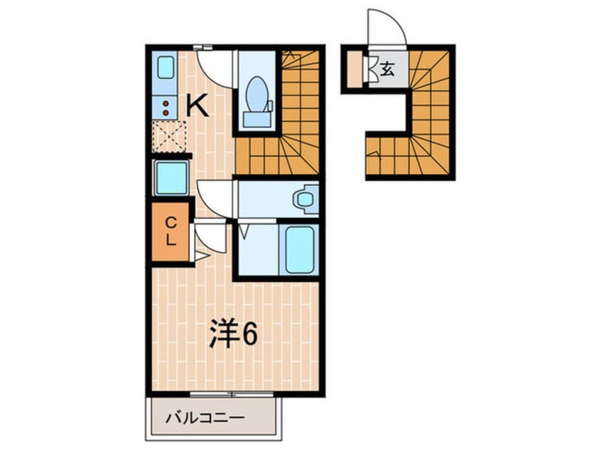 間取図 サンクレールⅡ