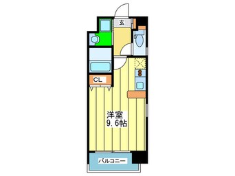 間取図 ア－バンフラッツ上町