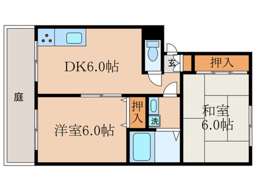 間取図 メゾンヴァンヴェール