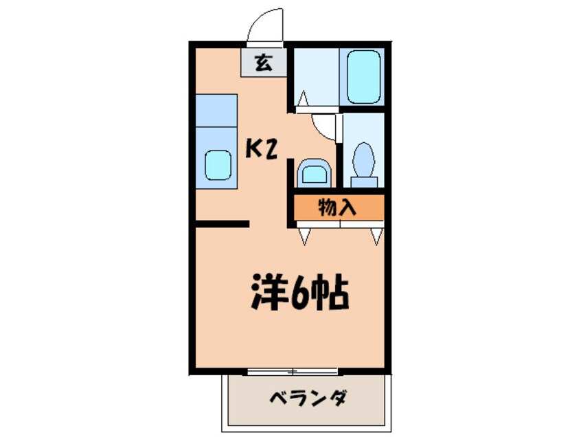 間取図 リバーハイツ宇治