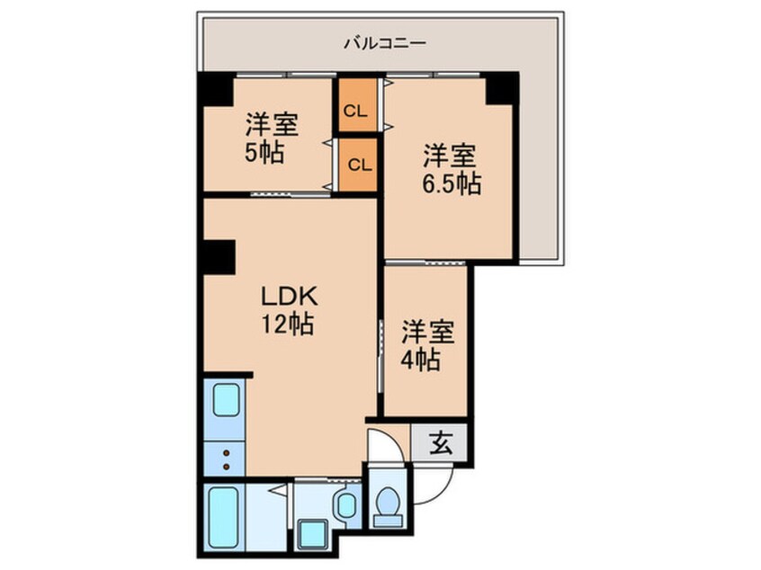 間取図 タウンプラザ東