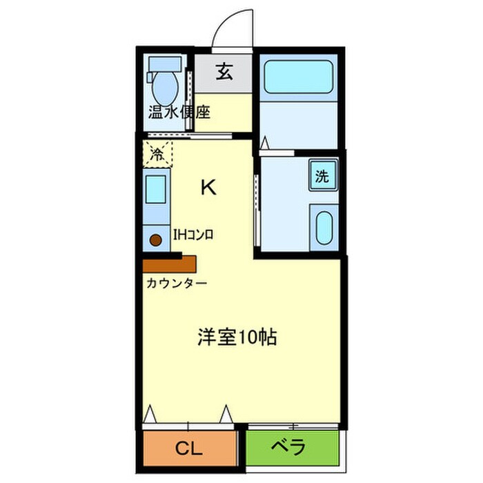 間取り図 ｸﾞﾗﾝｼｬﾘｵ山本通3