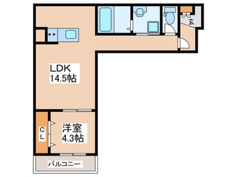 間取図 ルピナス阿倍野
