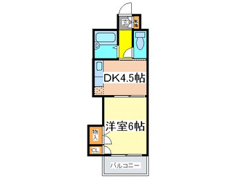 間取図 ローズコーポ京橋