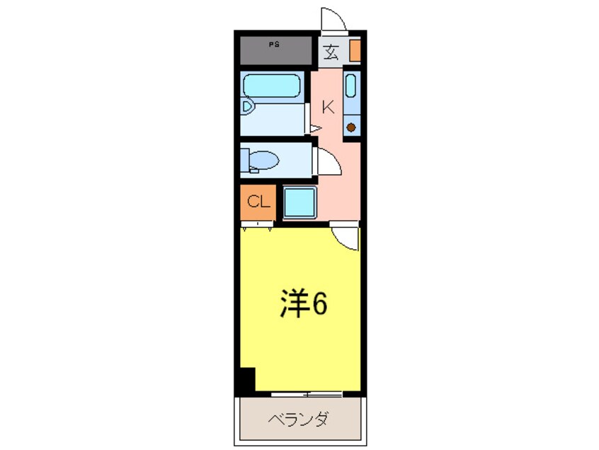 間取図 ハッピ－コ－ト甲南山手