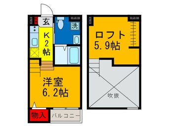 間取図 ケイティハイツⅢ