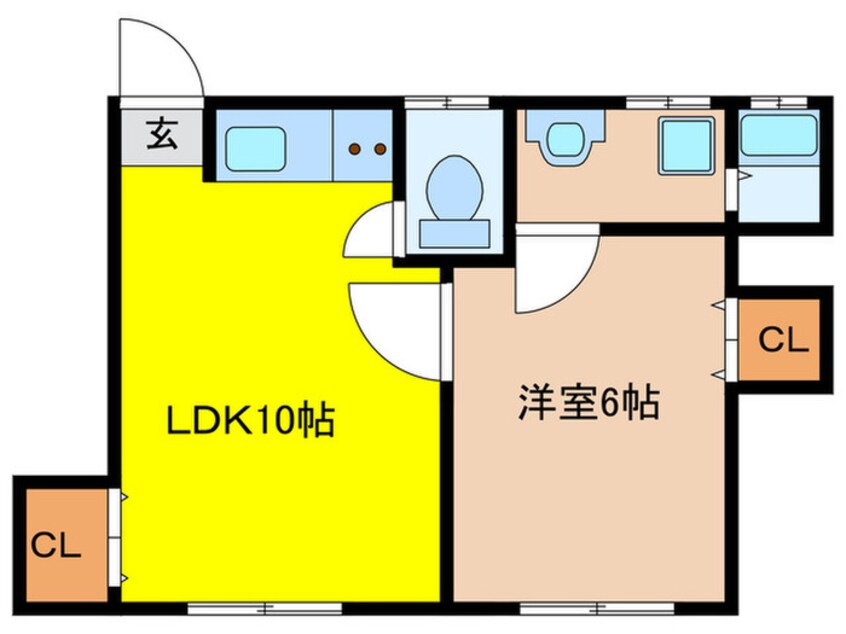 間取図 GRAN一ノ谷