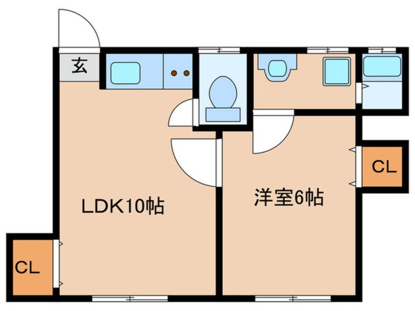 間取図 GRAN一ノ谷