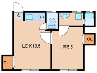 間取図 GRAN一ノ谷