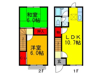 間取図 ガ－デンハウスヒラオカ