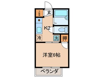 間取図 ハイツ名和