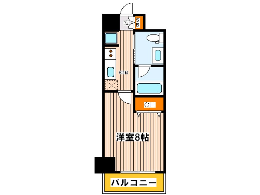 間取図 グルーヴ日本橋