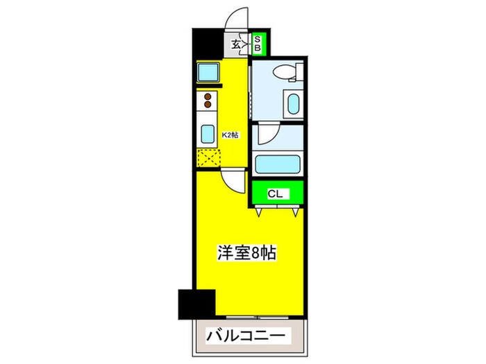 間取り図 グルーヴ日本橋