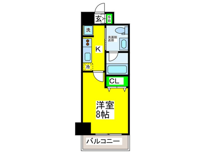間取り図 グルーヴ日本橋