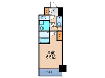 間取図 ｴｽﾘｰﾄﾞ新福島(208)