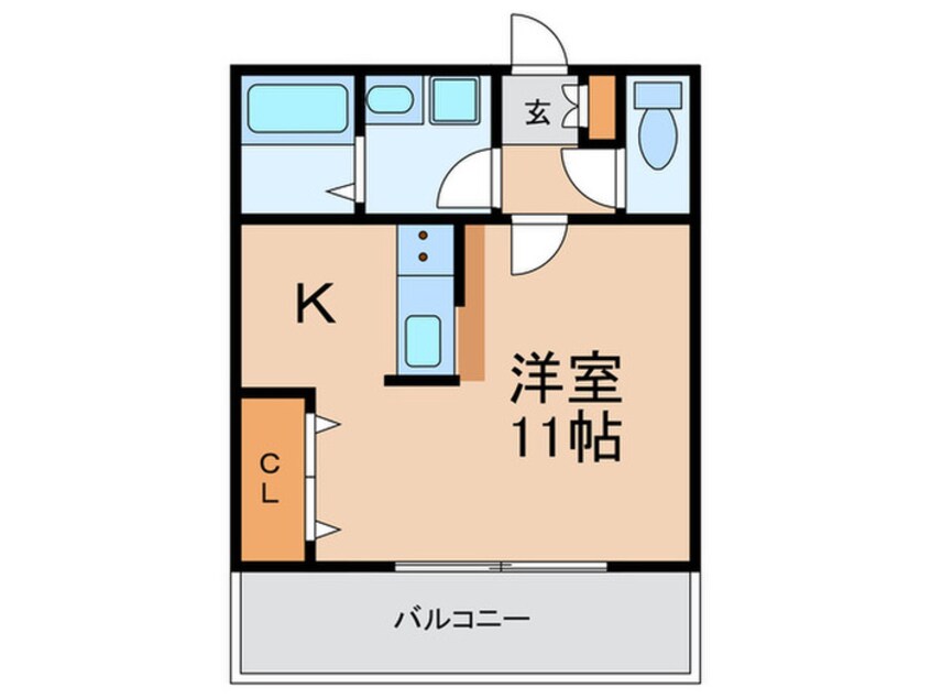 間取図 エストレノ