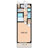 ﾉｱｰﾅ堺東 1Kの間取り