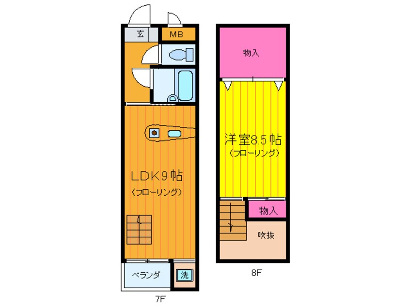 間取図 エクトⅢ