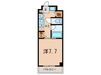 間取図 ｍｉｉ－ｋｉｙｏ塚口