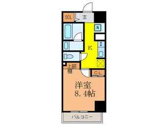 間取図 グラン長久茨木