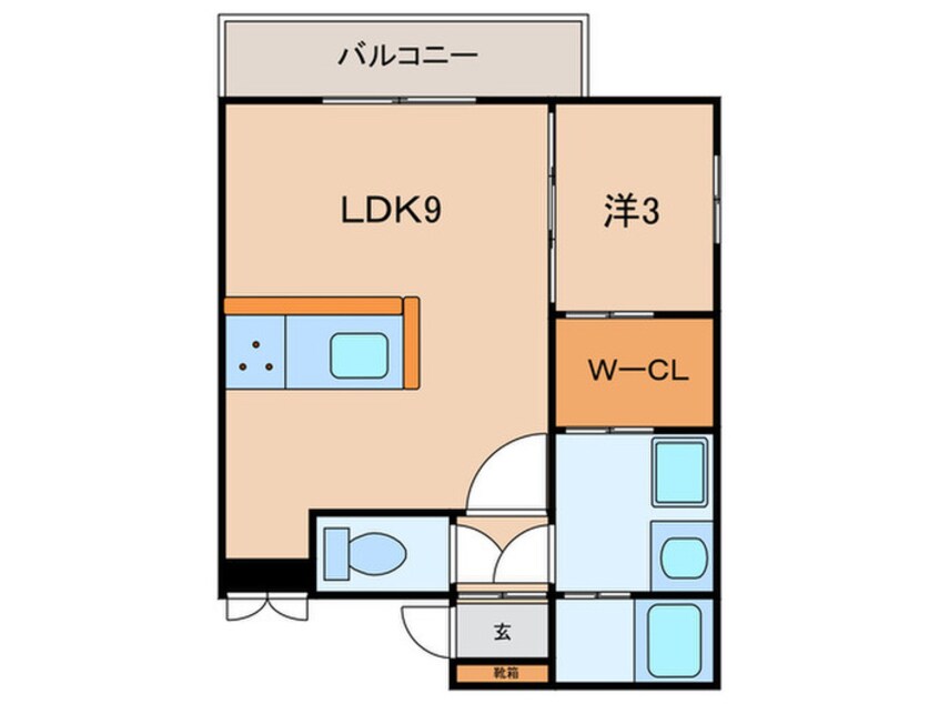 間取図 パロス明石ウエスト