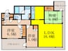 ザ・千里レジデンス(401) 3LDKの間取り