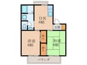 セジュ－ル北村の間取図