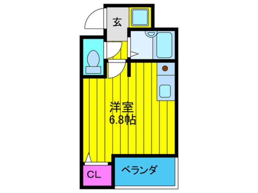 間取図 Ｍプラザ香里弐番館