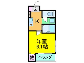 間取図 Ｍプラザ香里弐番館