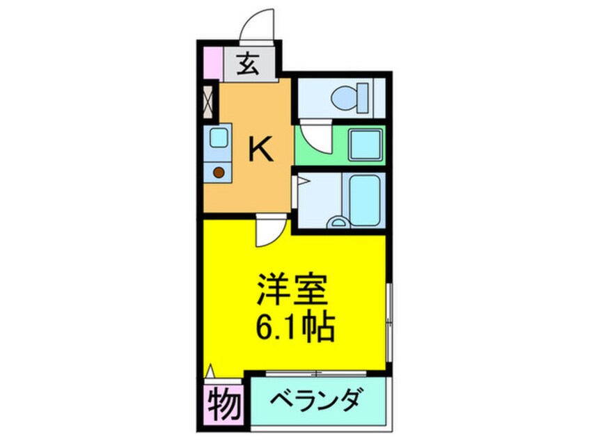 間取図 Ｍプラザ香里弐番館