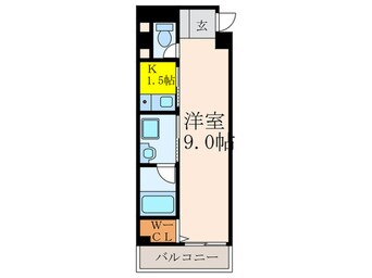 間取図 ル・ソレイユ千里山