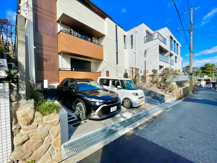 駐車場 あしや東山荘