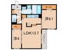 Ｌａｍａｉｓｏｎ青木町Ⅰ 2LDKの間取り