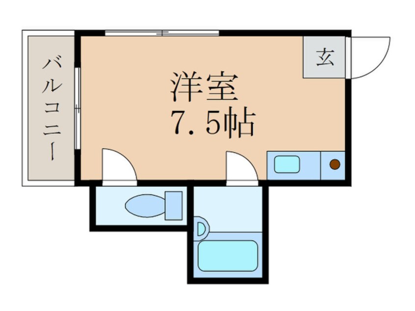 間取図 新大阪ハイツ