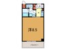 ＩＰＳＸ　ＥＡＳＴ 1Kの間取り