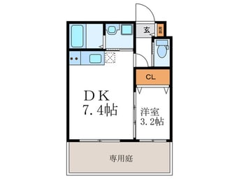 間取図 マレッタ京都天神川