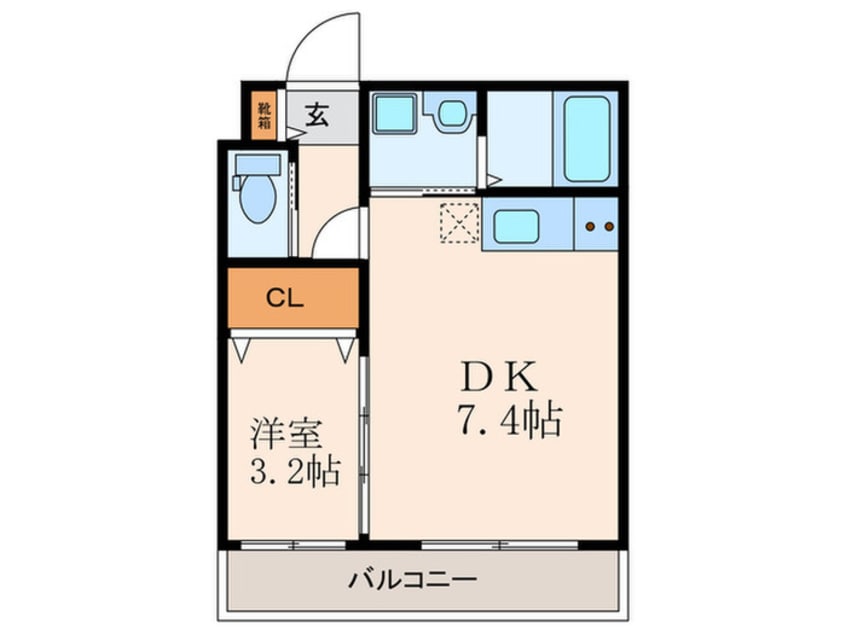 間取図 マレッタ京都天神川